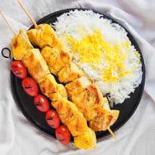 جوجه کباب زعفرانی