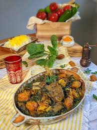 خورشت آلو قیسی